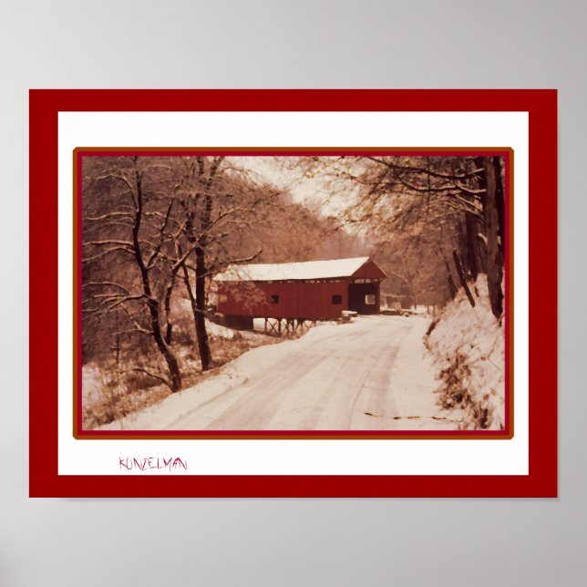 OVER THE RIVER GICLEE PRINT (Front)