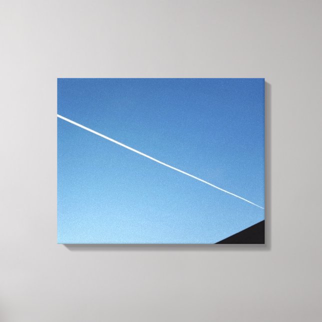 over the roof canvas print (Front)