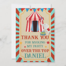 Over the Top Birthday Circus