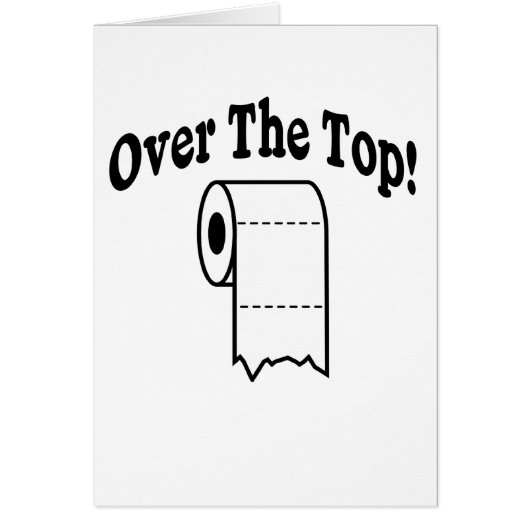 Over The Top! Cards (Front)