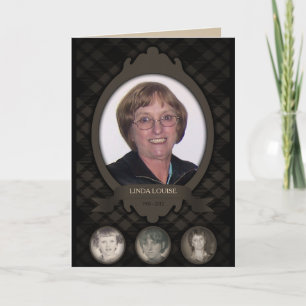over the years photo memorial announcements
