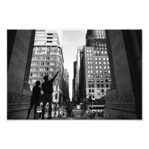 Over Yonder: New York Public Library  Photo Print