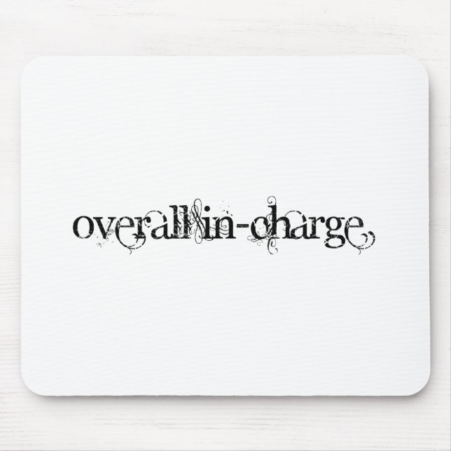 Overall In-Charge Mouse Pad (Front)