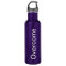 "Overcome" 24 oz. Purple aluminum
