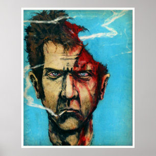 "OVERCOME WITH LONELY" POSTER