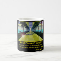 overcoming grief coffee mug