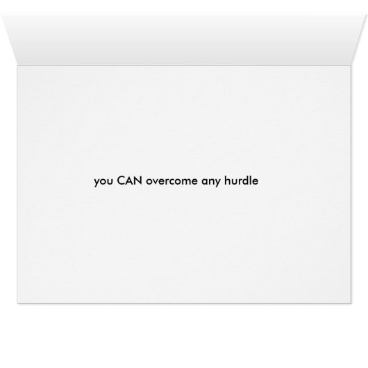 overcoming hurdles (Inside Horizontal (Bottom))