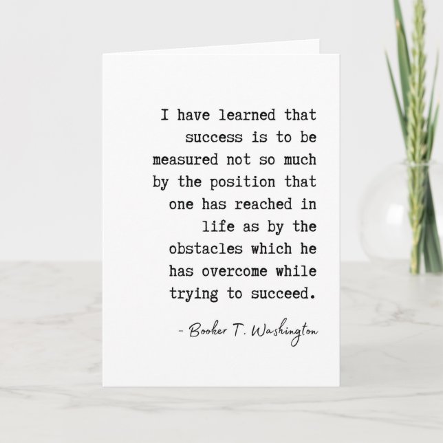 Overcoming Obstacles Graduation Card (Front)