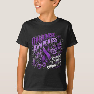 Overdose awareness breaking the silence saving T-Shirt
