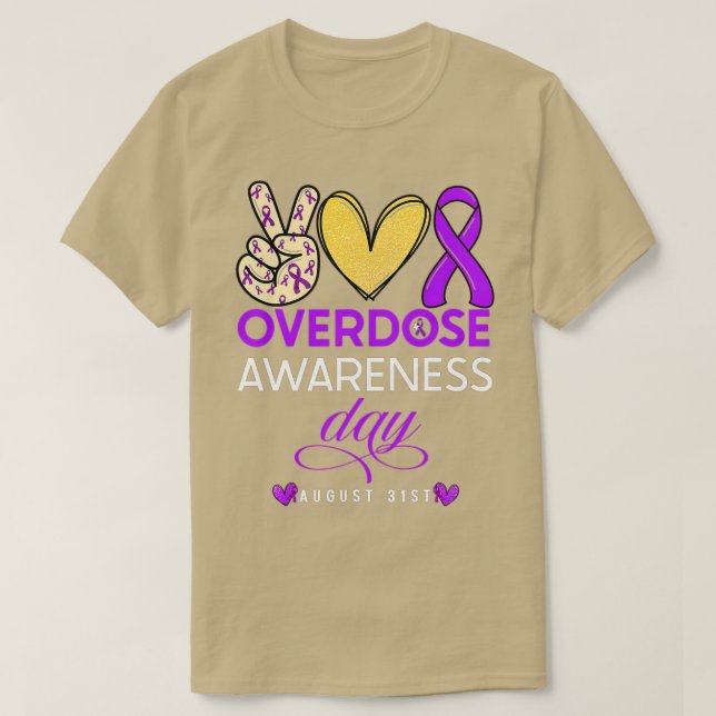 Overdose Awareness Day (1)  T-Shirt (Design Front)