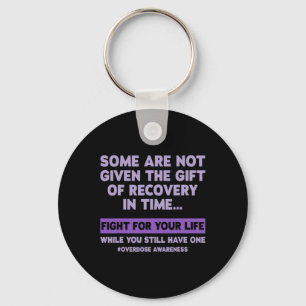 Overdose Awareness Day  Keychain