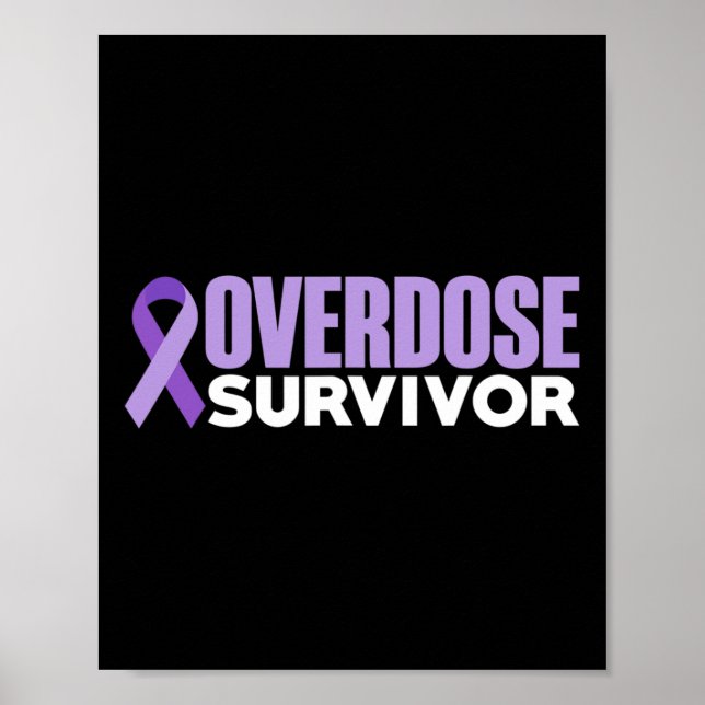 Overdose Awareness Month 2022 Overdose Survivor  Poster (Front)