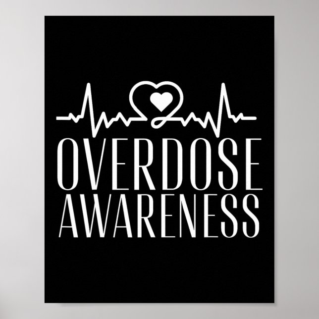 Overdose Awareness Purple  Poster (Front)