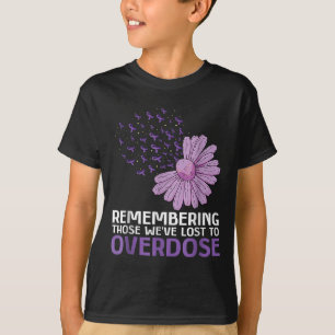 Overdose Awareness Shirt In Memory Of Brother Purp