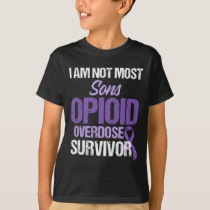 Overdose Awareness Warrior Survivor 63  T-Shirt