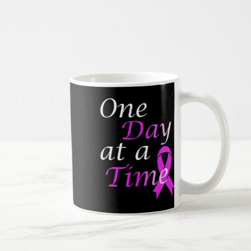 Overdose One Day At A Time Addiction Awareness  Coffee Mug