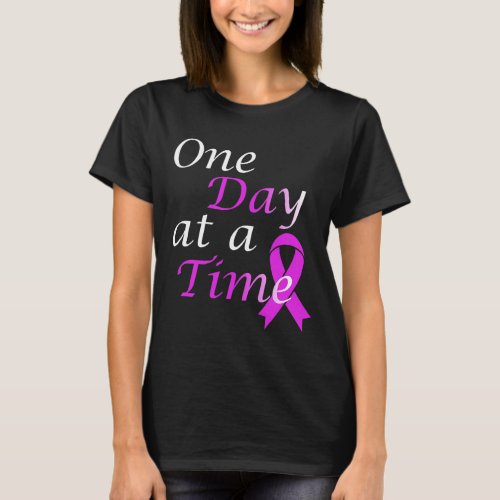 Overdose One Day At A Time Addiction Awareness  T_Shirt