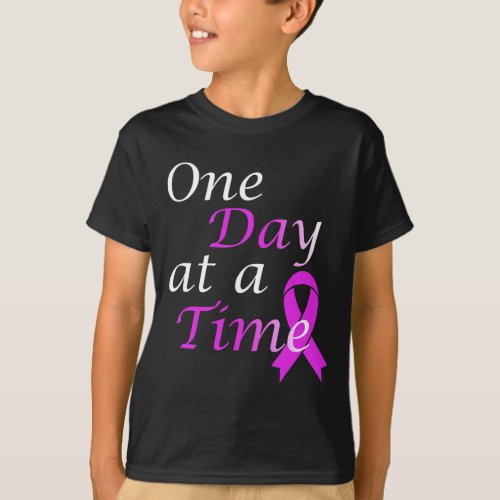 Overdose One Day At A Time Addiction Awareness  T_Shirt