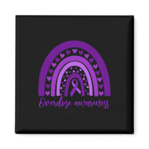 Overdose Rainbow Drug Addiction Recovery Purple Ri Magnet
