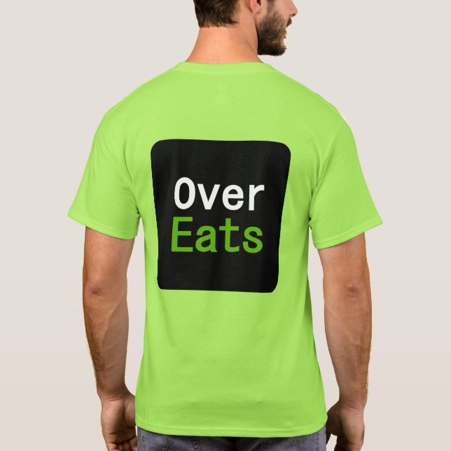 OverEats T-Shirt (Back)