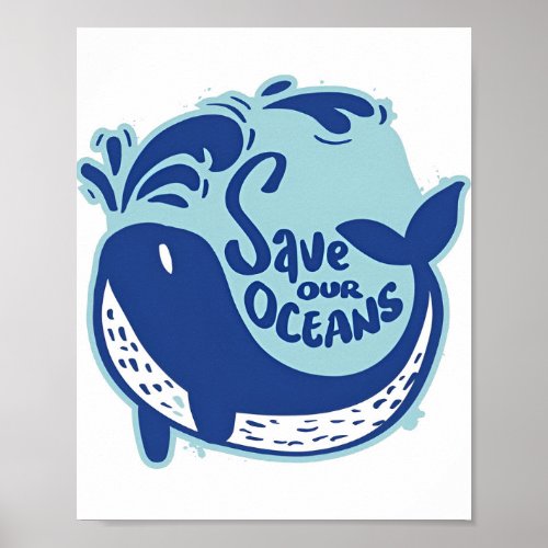 Overfishing Fish Chibi Poster