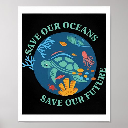 Overfishing fish Poster