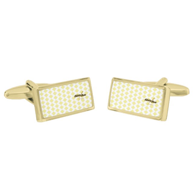 Overflow Cufflinks by Poet Adiela Akoo (Angled)