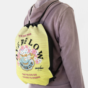 Overflow Drawstring Backpack by Adiela Akoo