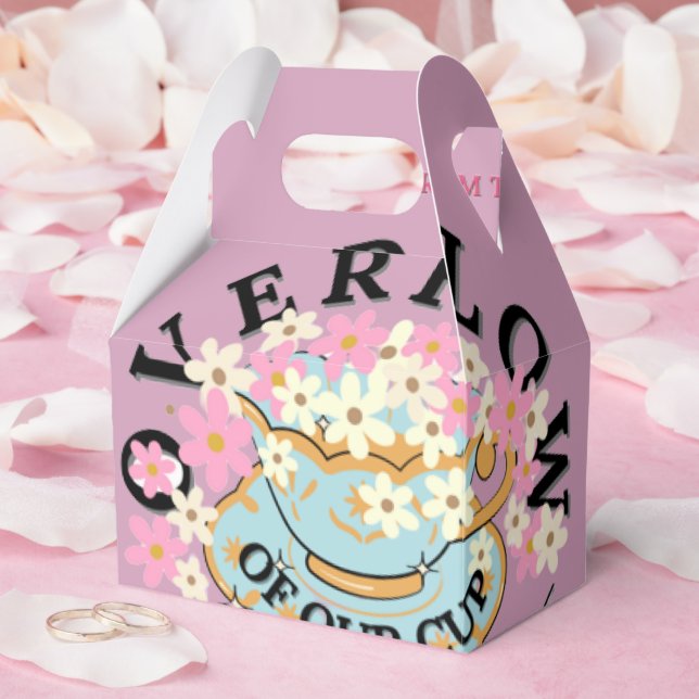 OVERFLOW Favor Box by Poet Adiela Akoo (Wedding)