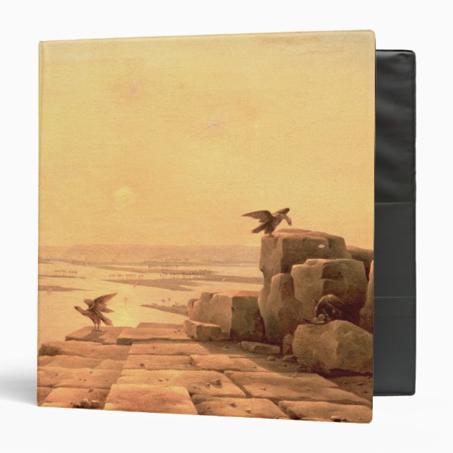 Overflow of the Nile, 1842 3 Ring Binder (Front/Inside)