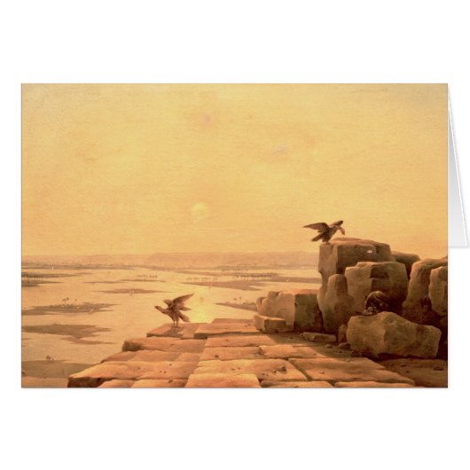 Overflow of the Nile, 1842 Cards (Front Horizontal)