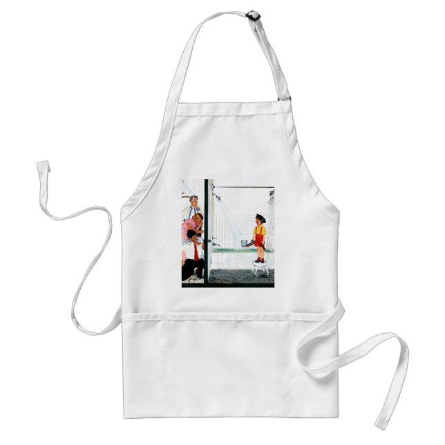 Overflowing Tub Adult Apron (Front)