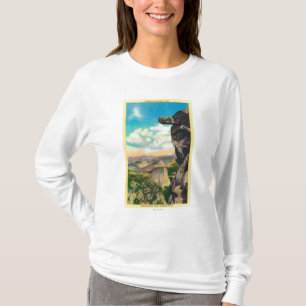 Overhanging Rock at Glacier PointYosemite, CA T-Shirt