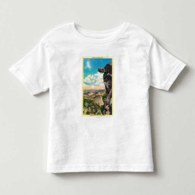 Overhanging Rock at Glacier PointYosemite, CA Toddler T-shirt (Front)