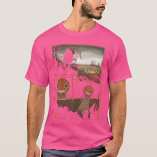 Overhe Garden Wall Pumpkin People Collage Spooky C T-Shirt