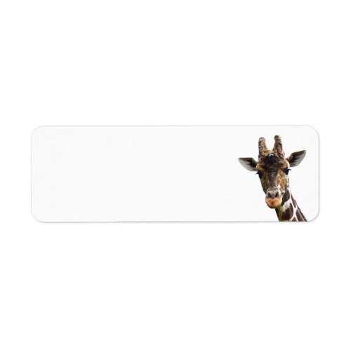 Overhead Giraffe Return Address Labels