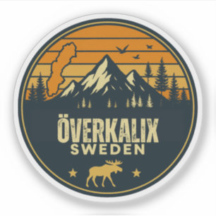 Överkalix, Sweden Sverige Sticker