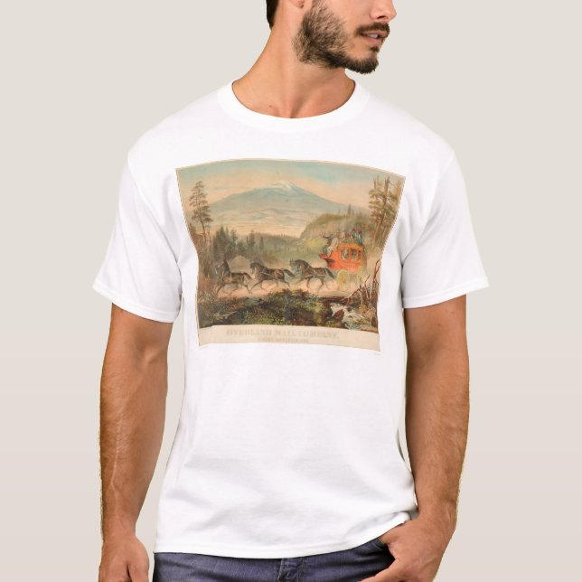 Overland Mail Company (1268A) T-Shirt (Front)