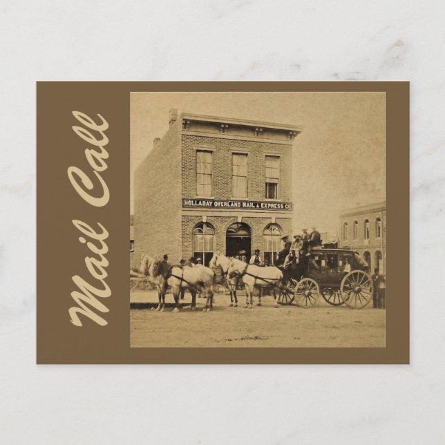 Overland Mail Postcard (Front)