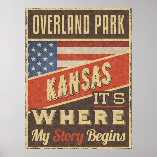 Overland Park Kansas Poster