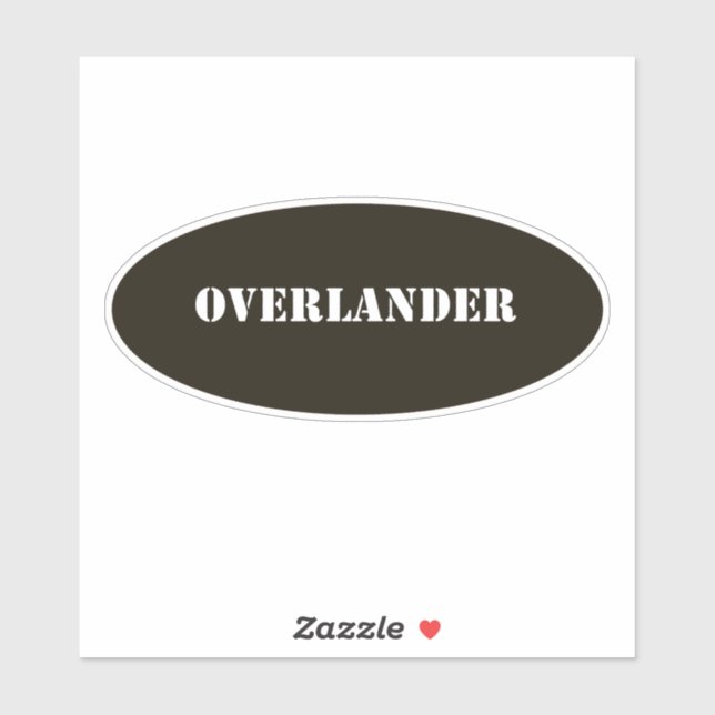 Overlander Sticker (Sheet)