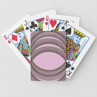 overlapping circles in purple background abstract bicycle playing cards