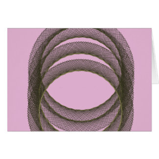 overlapping circles in purple background abstract cards