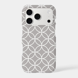 Overlapping Circles Pattern iPhone 17 Pro Case