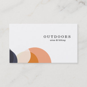 Overlapping Colors Business Card
