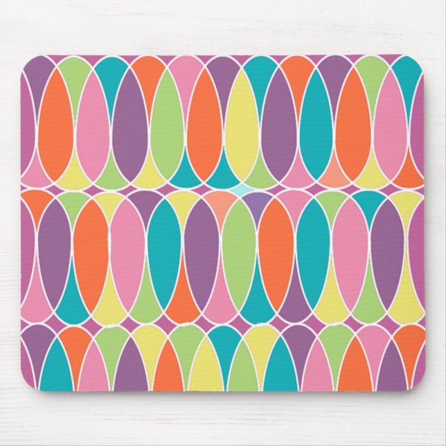 Overlapping Eggs Mouse Pad (Front)