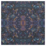 overlapping feathers fabric