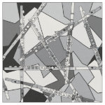 Overlapping Flutes Fabric