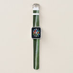 Overlapping Palm Fronds Tropical Green Abstract Apple Watch Band