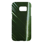 Overlapping Palm Fronds Tropical Green Abstract Samsung Galaxy S7 Case